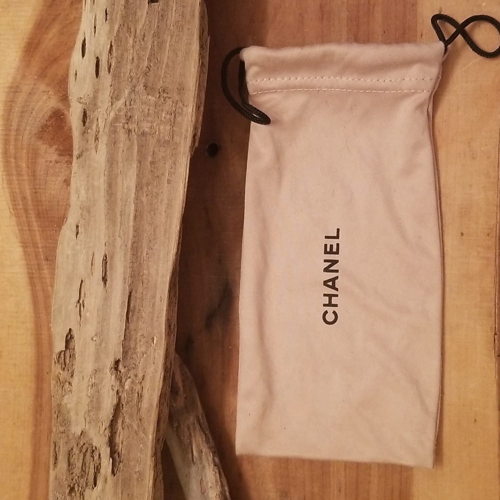 Authentic CHANEL Eyeglass Case, Drawstring Eyeglass Dust Bag and Original Box - Picture 12 of 16